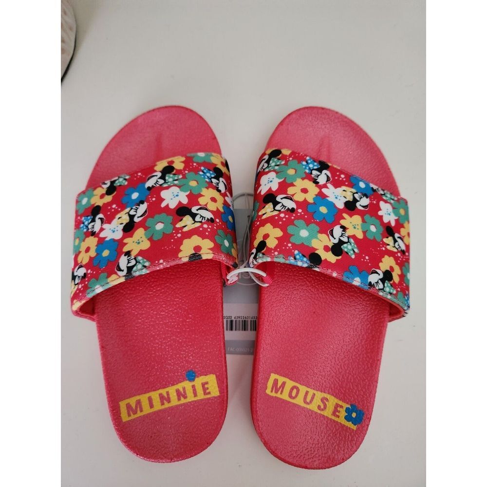 Minnie Mouse Slides Sandals for Kids – "DISNEY STORE " Original Size 11/12